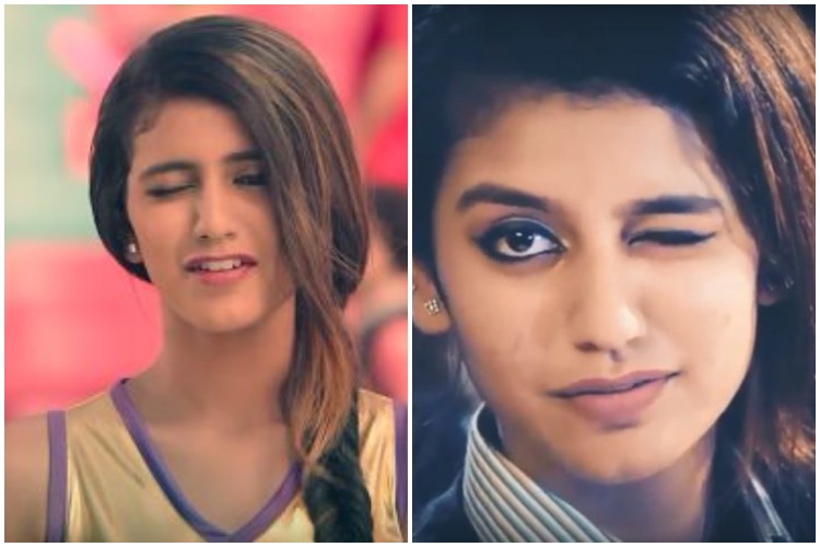 Priya Prakash Varrier Winks Again And Internet Can T Stop Gushing Over Her Watch Video India Tv