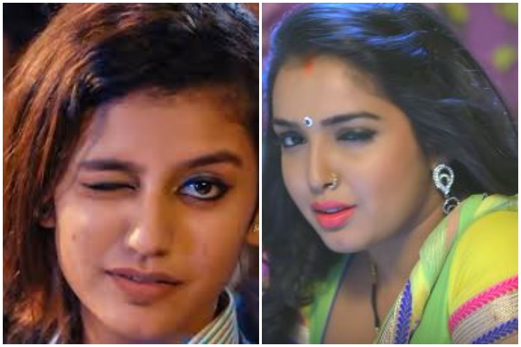 Priya Prakash Sexvideos - Move over Priya Prakash Varrier, meet Amrapali Dubey, the original wink  girl, see video | Regional News â€“ India TV