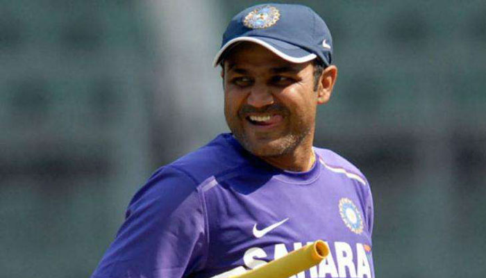 Virender Sehwag played a classic prank on his fans.