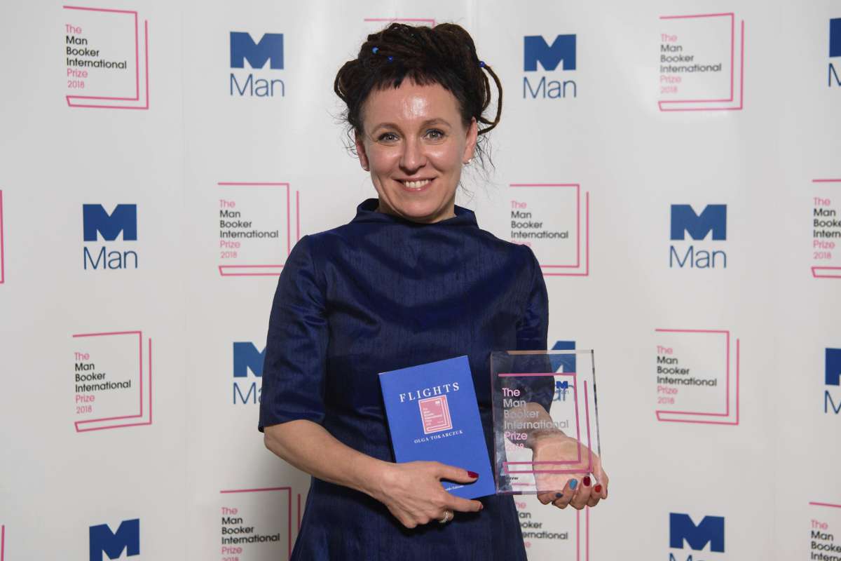 Polish writer Olga Tokarczuk wins Man Booker Prize for novel ‘Flights