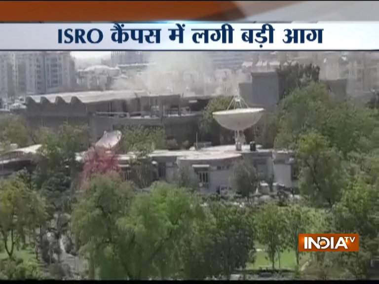 Ahmedabad Major Fire Breaks Out At Isros Space Applications Centre