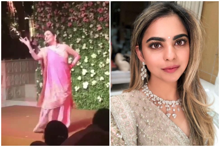 Viral Video: Elated mother Nita Ambani dances to Sridevi’s song ‘Navrai Majhi’ on Isha Ambani’s engagement