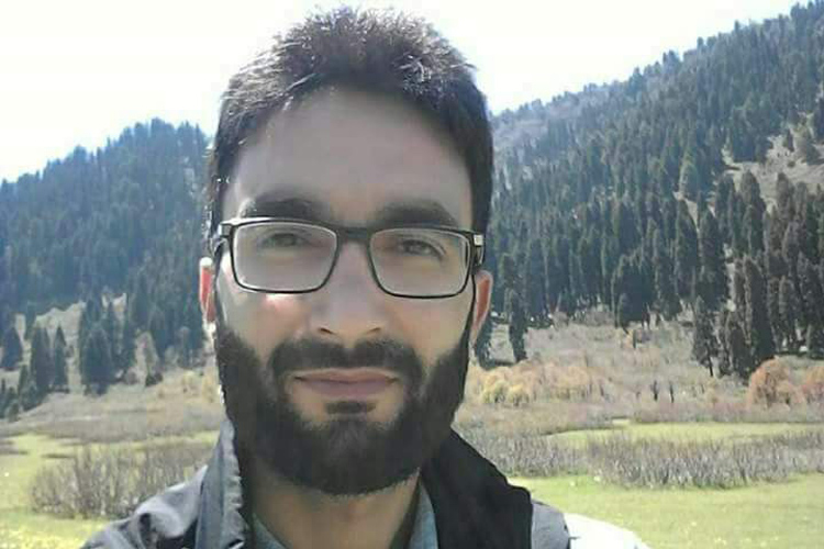 Muhammad&nbsp;Rafi&nbsp;Bhat&nbsp;-- the missing Kashmir University assistant professor, who according to police had joined militant ranks