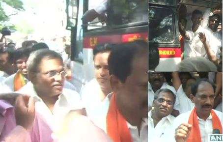 Budget Session Of Puducherry BJP MLAs Detained By Police India TV