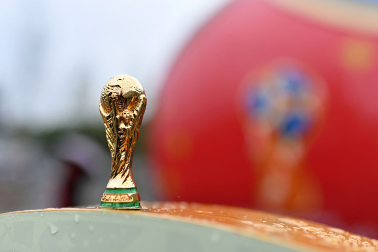 A File Image of FIFA World Cup Trophy