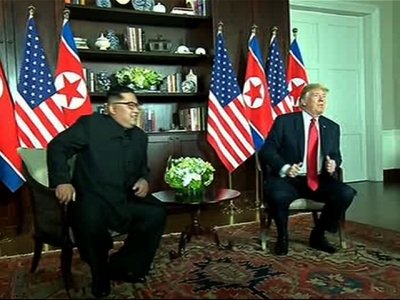 Kim and Trump held the first ever bilateral summit between the leaders of their respective nations on June 12.