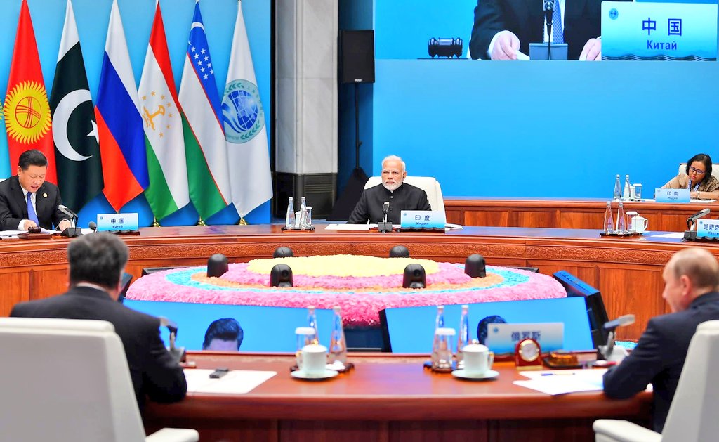 India opposes China's Belt and Road Initiative at SCO, Modi says ...