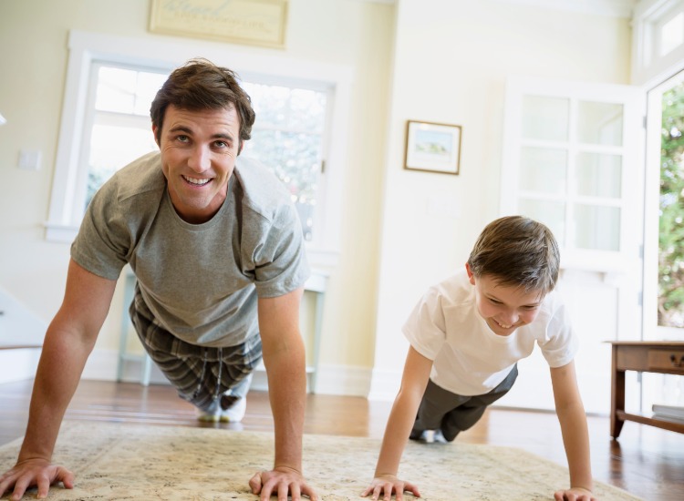 Push your dad to be stronger, fitter this Father's Day