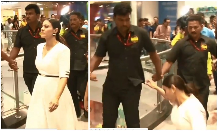 Kajol falls while walking, video goes viral. What's wrong with you, social media?