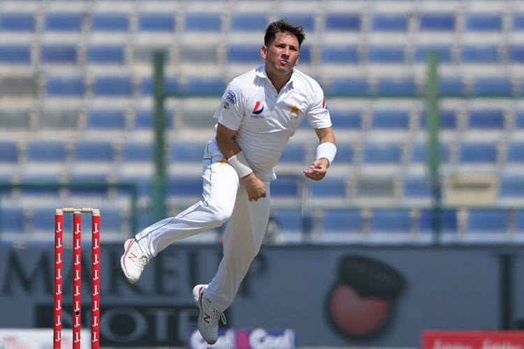 A file image of Pakistan leg-spinner&nbsp;Yasir Shah.