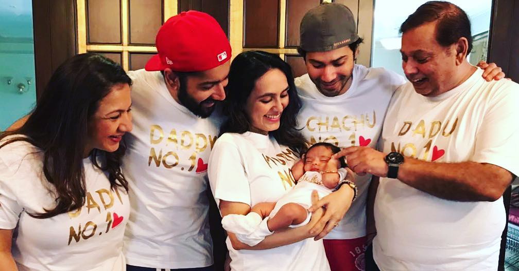 &lsquo;Chachu No. 1&rsquo; Varun Dhawan introduces newborn niece in the best way possible! See picture&nbsp;