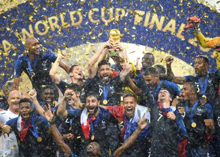 France celebrates as football World Champions 2018 in pictures