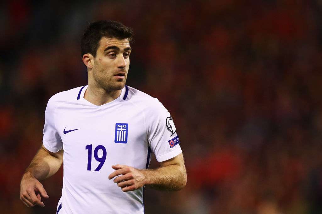 A file image of Greece's&nbsp;Sokratis Papastathopoulos
