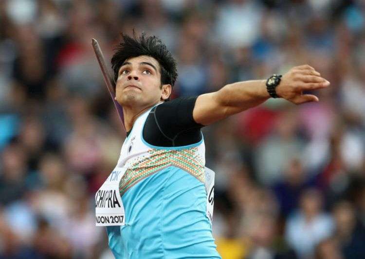 A file image of Neeraj Chopra
