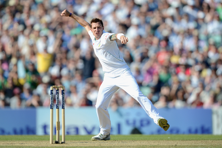 Dale Steyn is now the highest wicket-taker in Tests for South Africa along with Shaun Pollock.