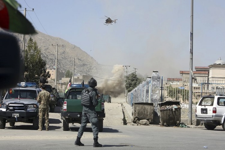 Rocket attack in Kabul during president's Eid speech