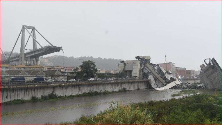 Italy: 30 killed after bridge collapses in port city of Genova – India TV