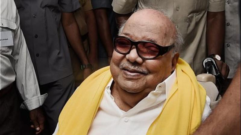 M Karunanidhi passed away at the age of 94 on August 7 in Chennai