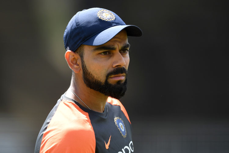 A file image of Indian skipper Virat Kohli.