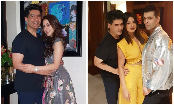 Priyanka Chopra, Janhvi Kapoor, Sara Ali Khan at Manish Malhotra&rsquo;s house party (Pics Inside)