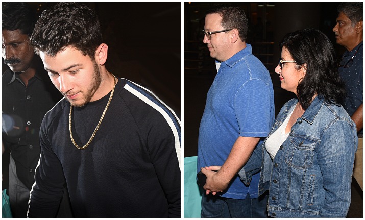 Priyanka Chopra Engagement Party: Nick Jonas and family arrive in Mumbai. See pics&nbsp;