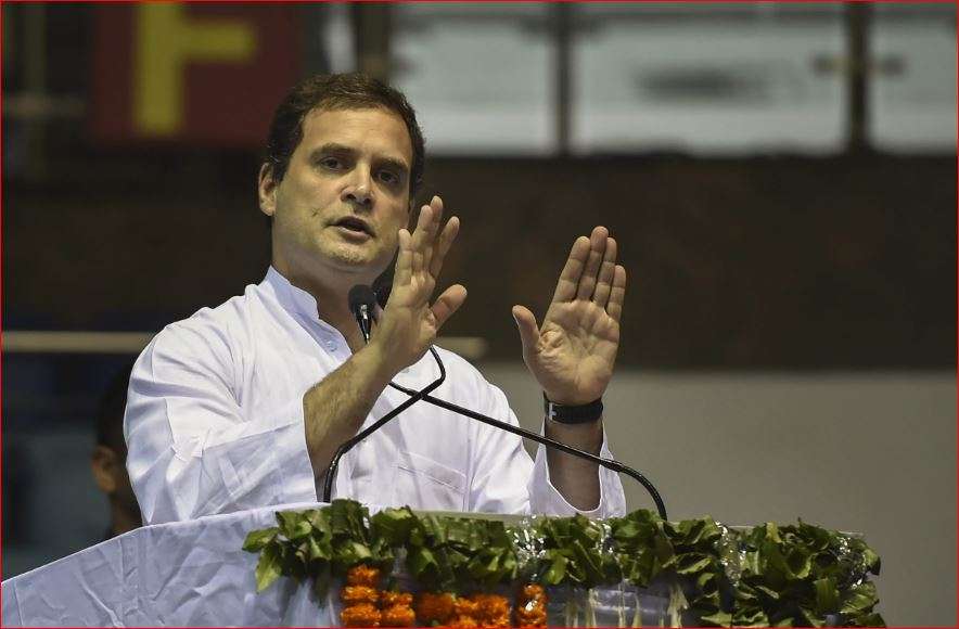 Rahul questions Modi for 'inflicting demonetisation wound'; BJP trashes claims, enumerates 'corruption' of Congress era