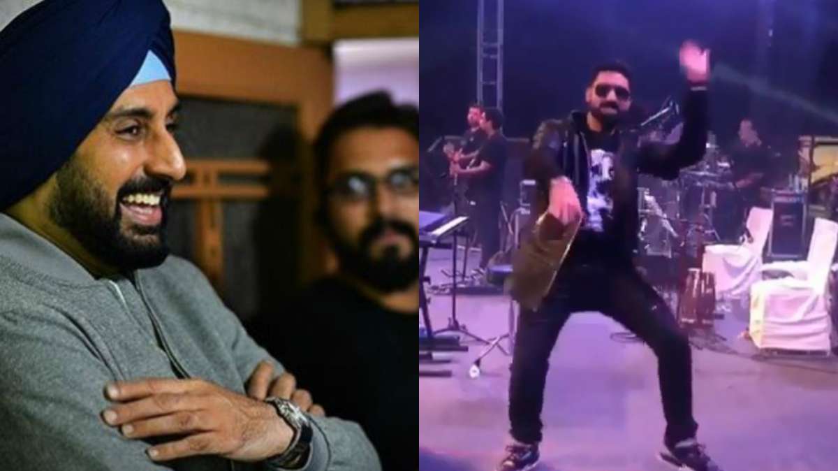 Abhishek Bachchan during Manmarziyaan tour