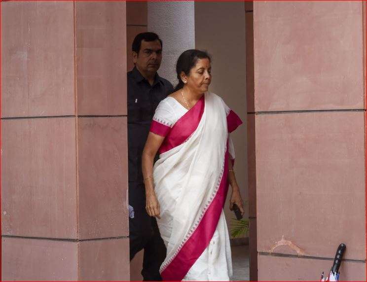 Nirmala Sitharaman - File Pic