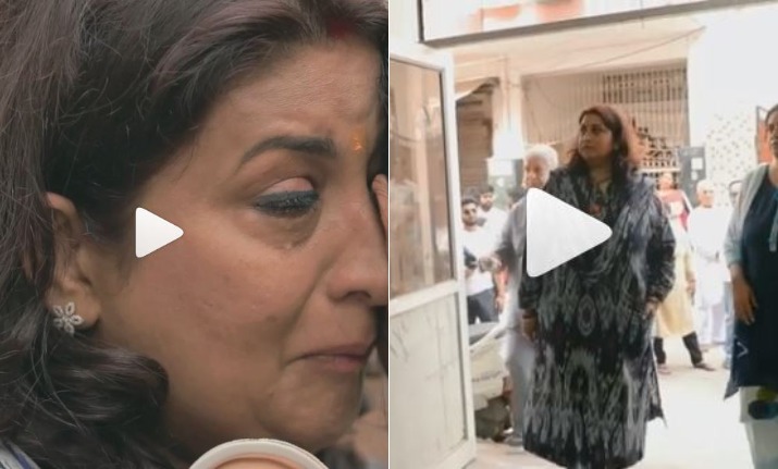 715px x 431px - Smriti Irani visits her first home in Gurugram after 35 years, gets  emotional (Video) | Celebrities News â€“ India TV