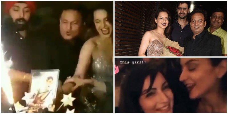 Kangana Ranaut at Manikarnika wrap-up party