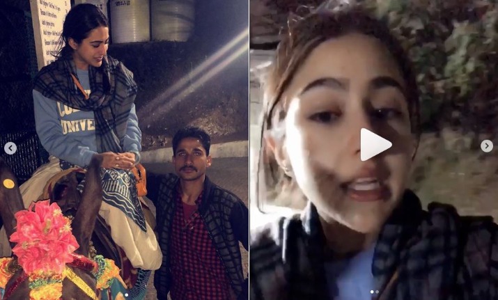 Watch: Sara Ali Khan shares throwback video from Vaishno Devi, says &lsquo;missing Singh Ji&rsquo;&nbsp;