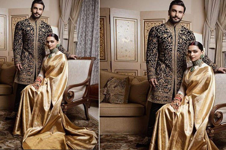 Deepika Padukone and Ranveer Singh Leave for Their Bangalore Reception, VOGUE