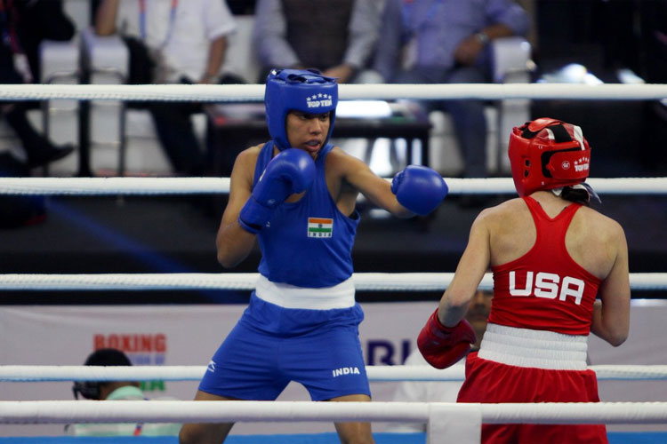 Women&rsquo;s World Boxing Championship: Rookie Manisha Moun outclasses two-time bronze medallist Christina Cruz