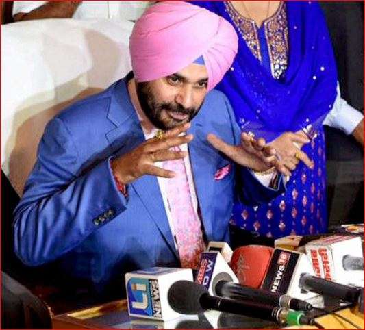 Navjot Singh Sidhu writes to Sushma Swaraj, praises Modi govt for ...