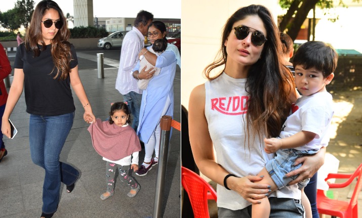 Netizens troll Mira Rajput for not carrying Zain on her own, compare ...