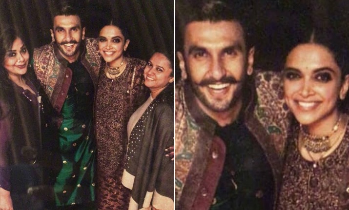 Ranveer Singh-Deepika Padukone look stunning in Sabyasachi outfits at their Chooda ceremony. See pic