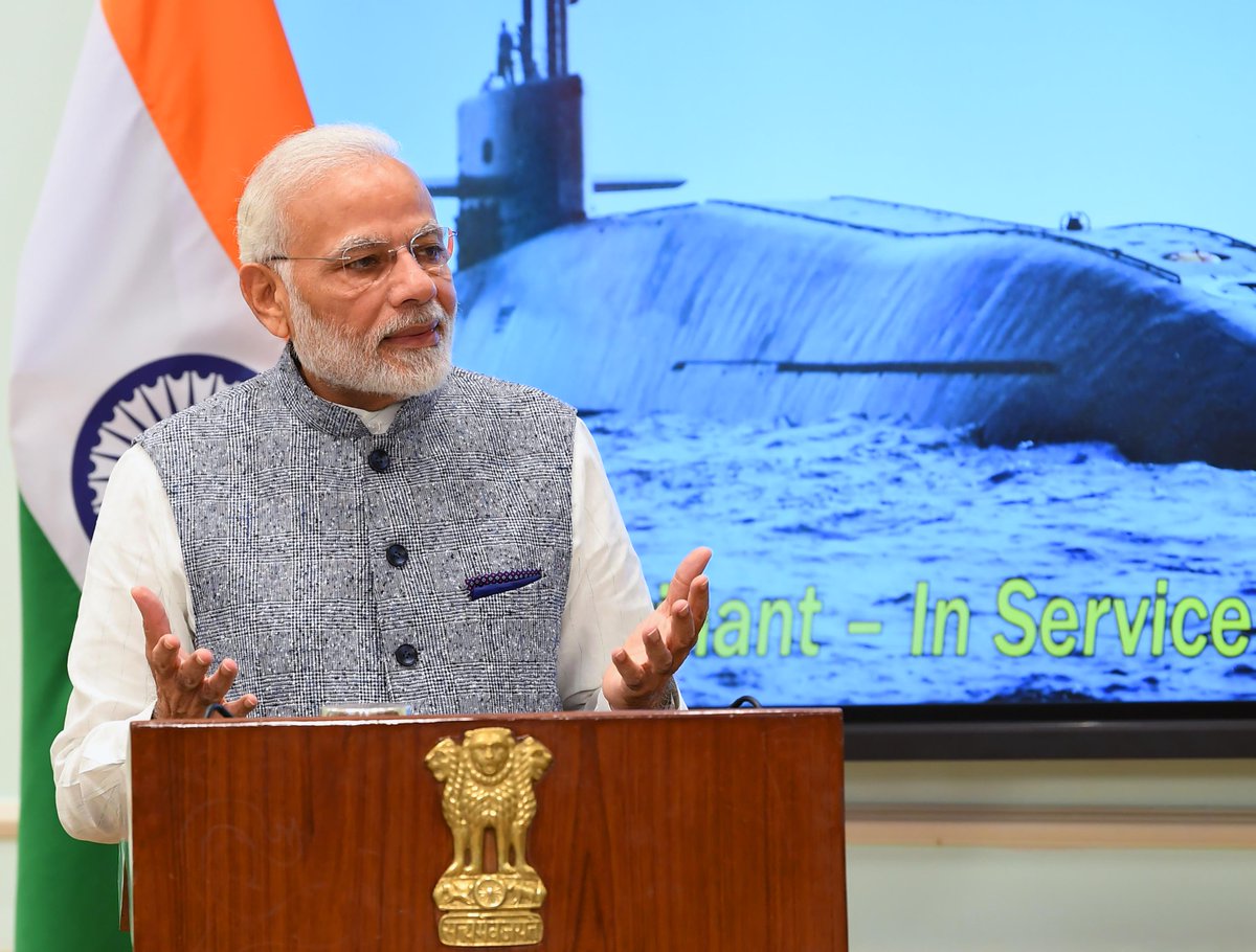 India completes nuclear triad as INS Arihant finishes first deterrence patrol; PM Modi congratulates crew