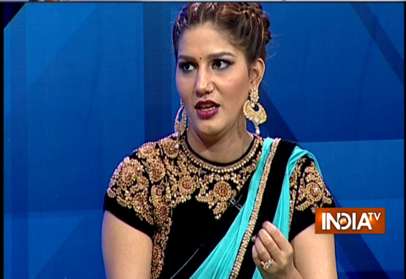 Sapna Choudhary Ki Xx Video Full Hd - Sapna Choudhary on India TV: Haryanvi dancer gets emotional talking about  her struggle | Celebrities News â€“ India TV