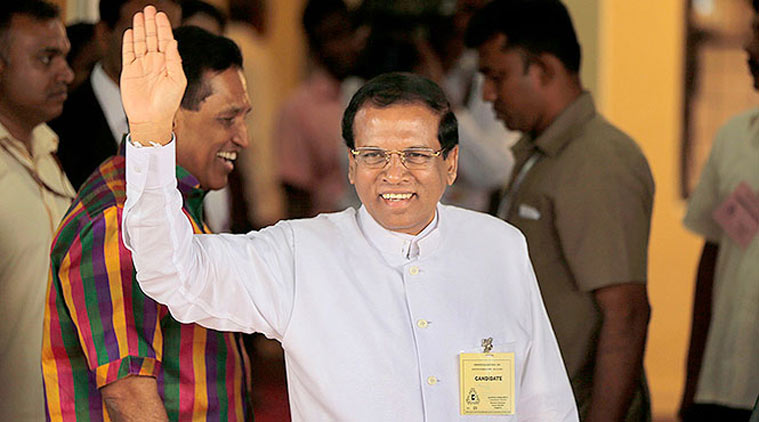 Maithripala&nbsp;Sirisena