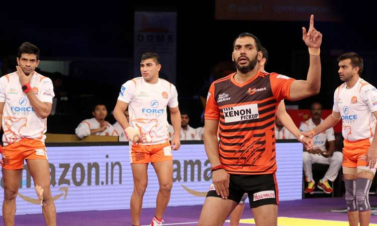 UMumba Unveil Jerseys Before Start of New Pro Kabaddi Season