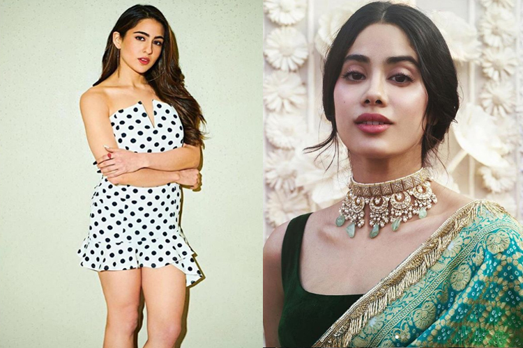 Sara Ali Khan and Janhvi Kapoor