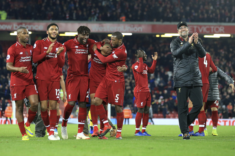 Premier League: Origi's dramatic stoppage time winner helps Liverpool down Everton