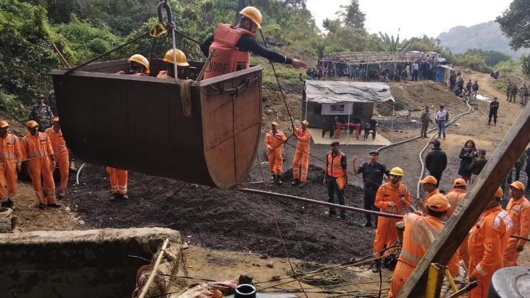 Meghalaya mine collapse: 16 days on, 3 helmets found; no sign of 15 miners yet | 10 points