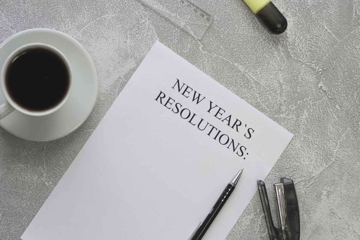 Tough to keep up with New Year resolutions? Here're tips