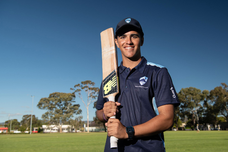 Oliver Davies scored 207 off 115 balls against Northern Territory