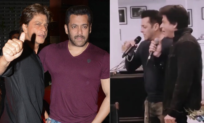 Karan Arjun Throwback: This old video of Salman Khan, Shah Rukh Khan singing Pyaar Hume Kis Mode goes viral&nbsp;