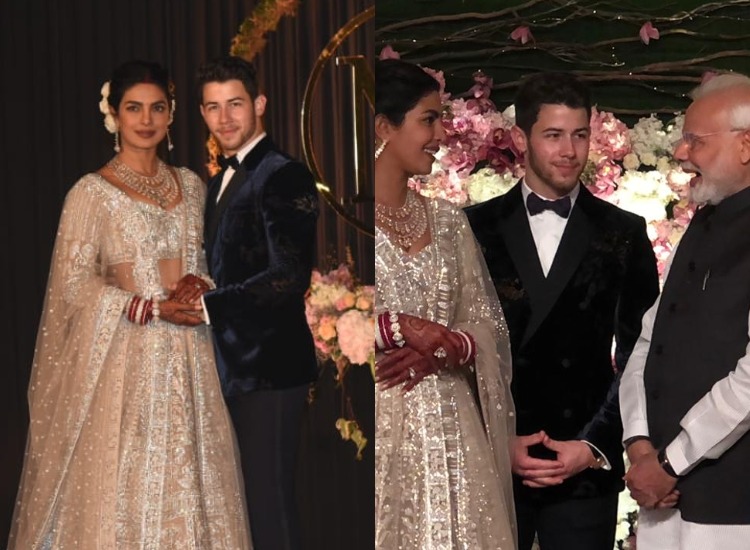 The Pictures From Priyanka Chopra And Nick Jonas' Wedding Reception Have  Been Released And That's The Look Of Love