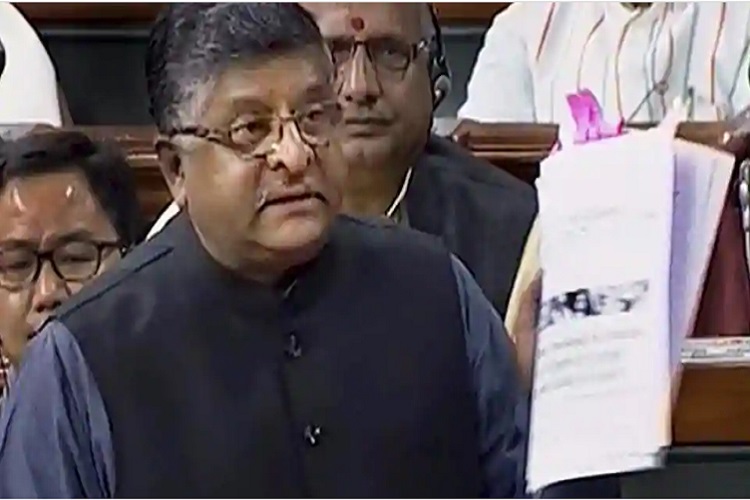 Triple talaq bill about woman empowerment, justice not politics: Ravi Shankar Prasad