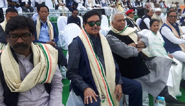 Shatrughan Sinha fires fresh salvo at Centre, says ‘Mamata's rally was aimed at saving democracy’