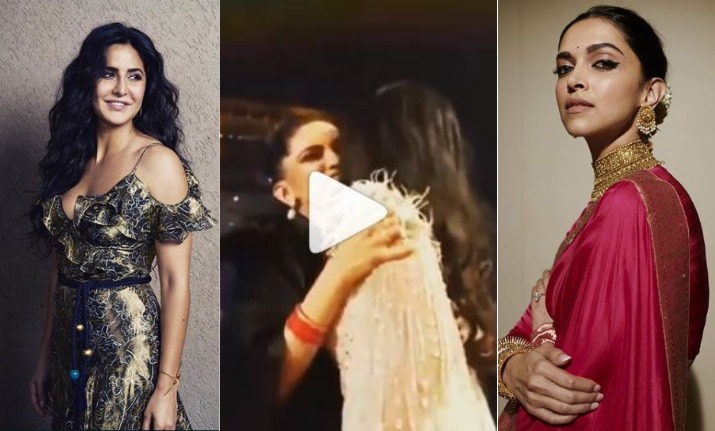 So Sweet Katrina Kaif And Deepika Padukone Hug At Star Screen Awards 2018 Video Goes Viral 